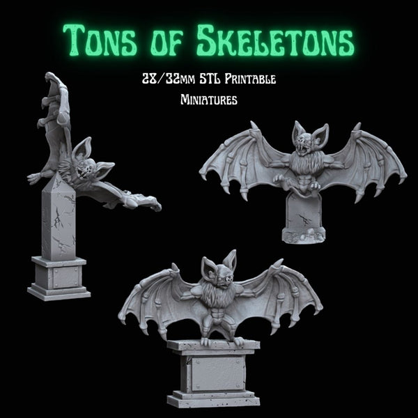 Tons of Skeletons: Giant Bats - Only-Games