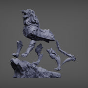 Althea the Radiant (Mounted on Aslan) - Only-Games