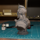 Orc Bust 02 - TytanTroll Miniatures - DnD - Fantasy - 32mm - Only-Games