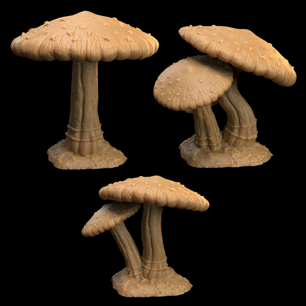 Massive Mushroom Tree Terrain | Mushroom Bayou | Dragon Trappers Lodge - Only-Games