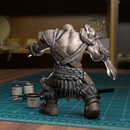Orc Axeman - TytanTroll Miniatures - DnD - Fantasy - Only-Games