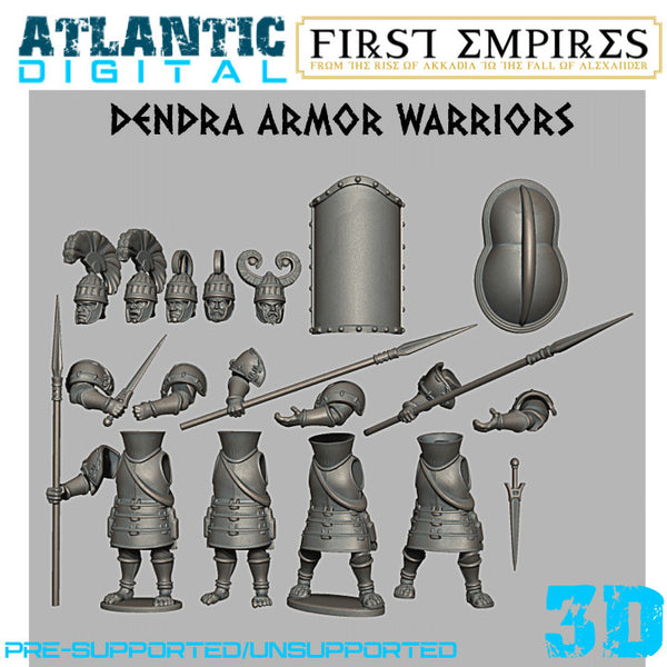 Dendra Armor Warriors - Puddle Bases - Only-Games