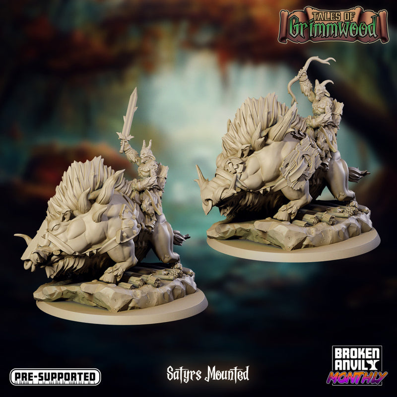 Tales of Grimmwood- Satyr Set - Only-Games