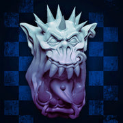 Orc Punk Heads - Set A (Boss Size) - Only-Games