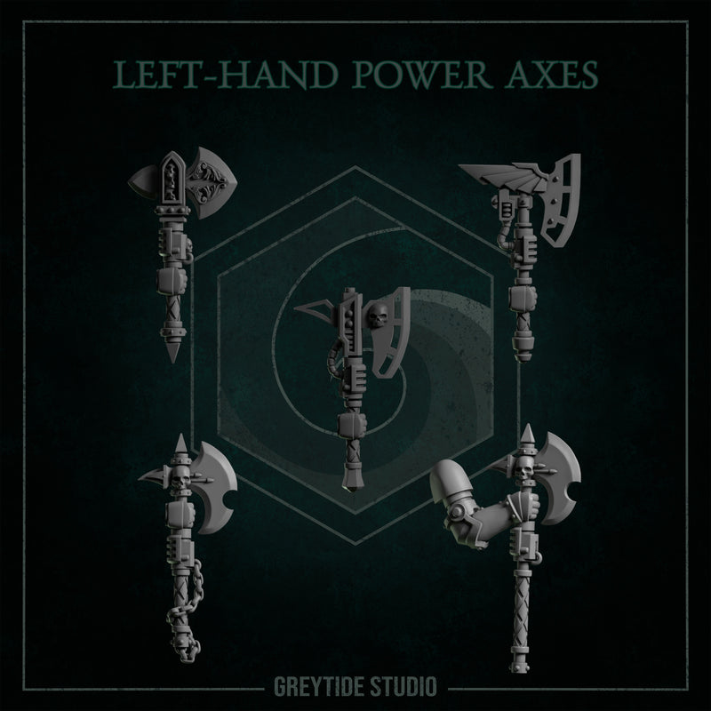 Left-hand grip power axes - Only-Games