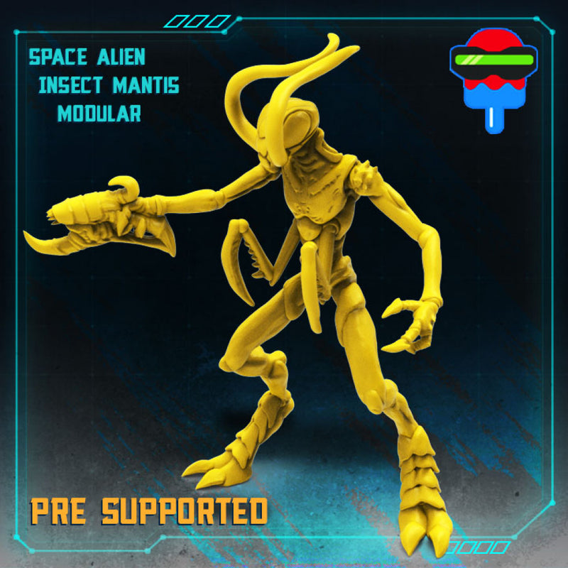 SPACE ALIEN INSECT MANTIS - Only-Games