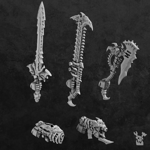Nocturnal Commander weapons upgrade set x5 - Only-Games