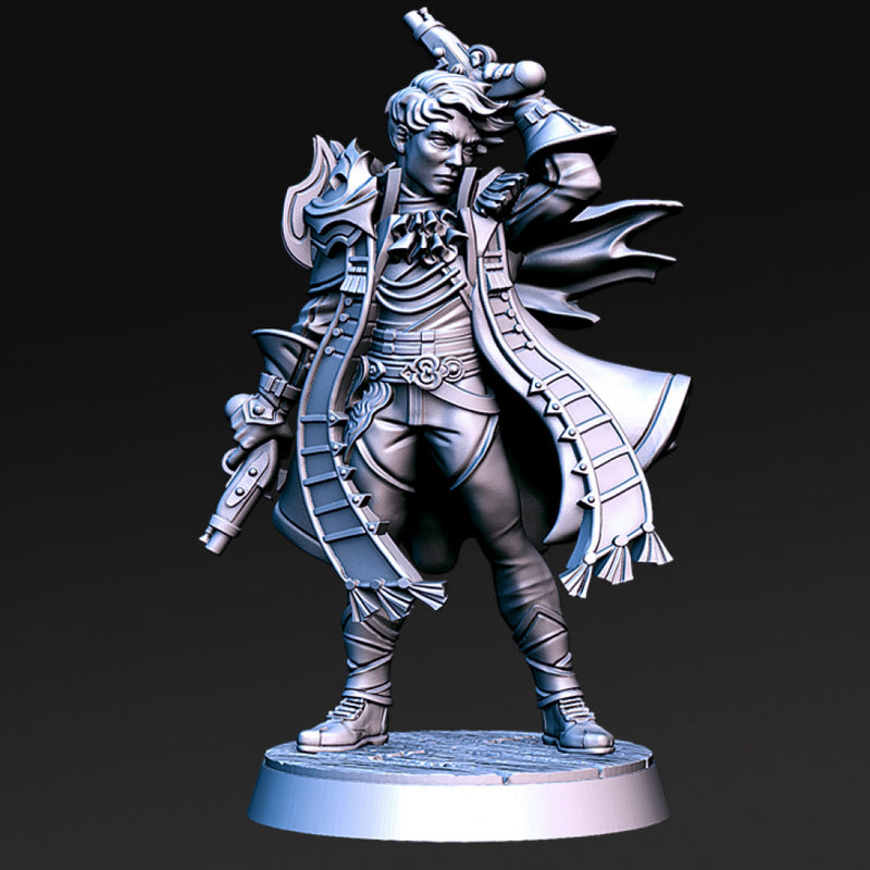 Irvid - Male Pirate - 32mm - DnD - Only-Games