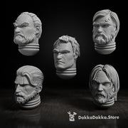 Legendary Heroes Heads x5 - Only-Games