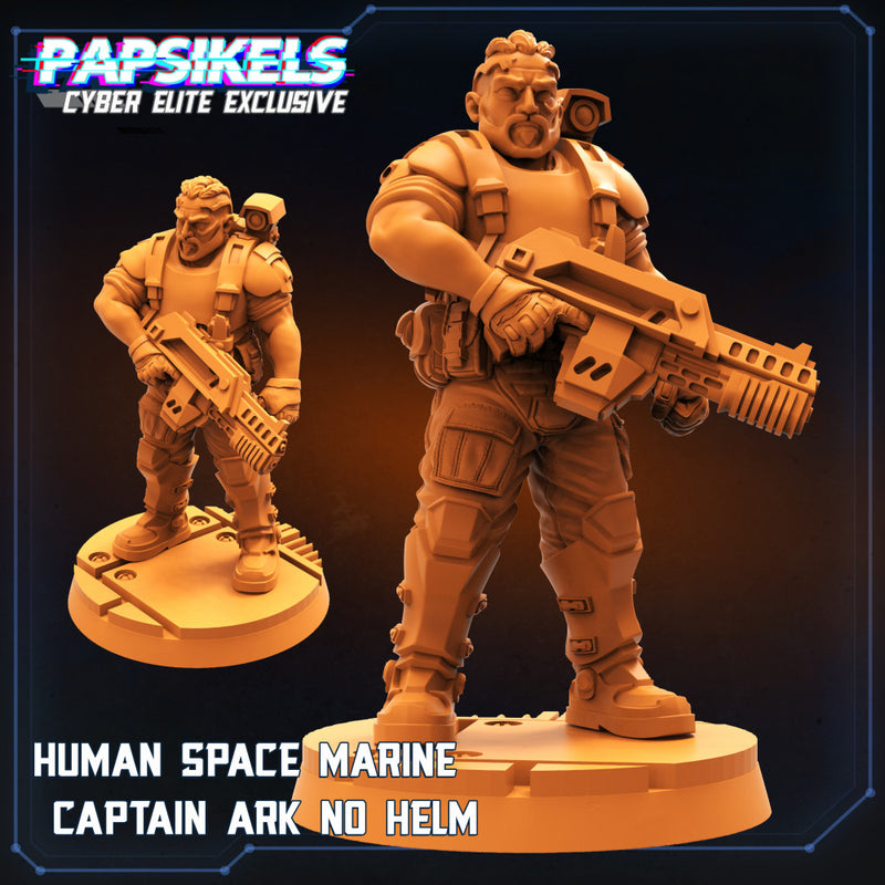 HUMAN SPACE MARINE CAPTAIN ARK - Only-Games