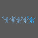 (0007) Female human elf half-orc tiefling barbarian with sword and axe - Only-Games