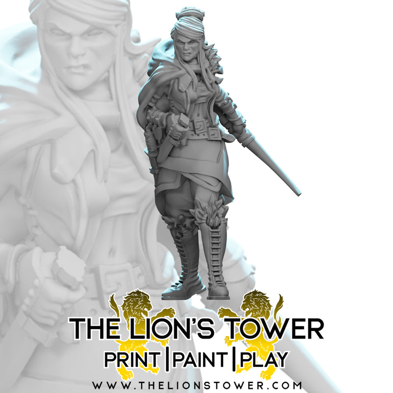 Luisa Marques - Human Ranger (32mm scale) - Only-Games
