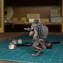 Frogfolk Spearman 07 - 32mm - DND - Pathfinder - Only-Games