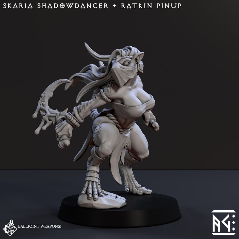 Skaria Shadowdancer - Pinup (Sandfang Ratkins) - Only-Games