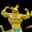 Juicy Booty SwoleChu (3 sizes) - Only-Games
