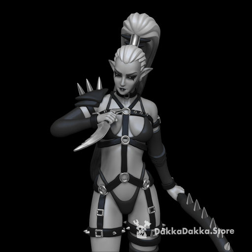 Leader of the Dark Elf Witches 34mm (true scale) - Only-Games