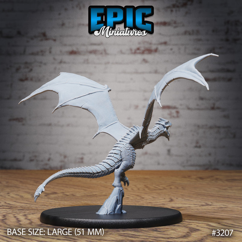 Wyvern Classic Flying / Bulky Dragon / Winged Reptile / Draconic Wizard Mount / Magical Encounter / Drake Army - Only-Games