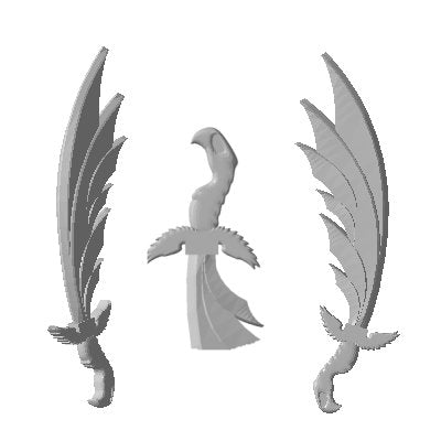Heroic Eagle Sword [1:42 / 32mm] (10 pack) - Only-Games
