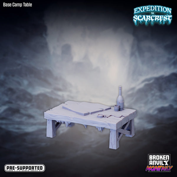 Expedition to Scarcrest - Base Camp Table - Only-Games