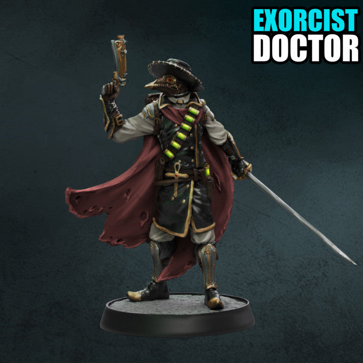 CHARACTERS SET - UNDEAD MONASTERY  - EXORCIST TRIO - Only-Games