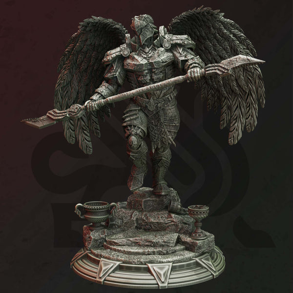 Celestial Warrior Statue - Torde the Gatekeeper - Only-Games