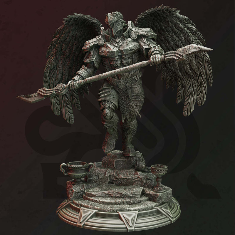 Celestial Warrior Statue - Torde the Gatekeeper - Only-Games