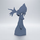 Sinomegaceros Pachyosteus bust prehistoric giant deer head - Only-Games