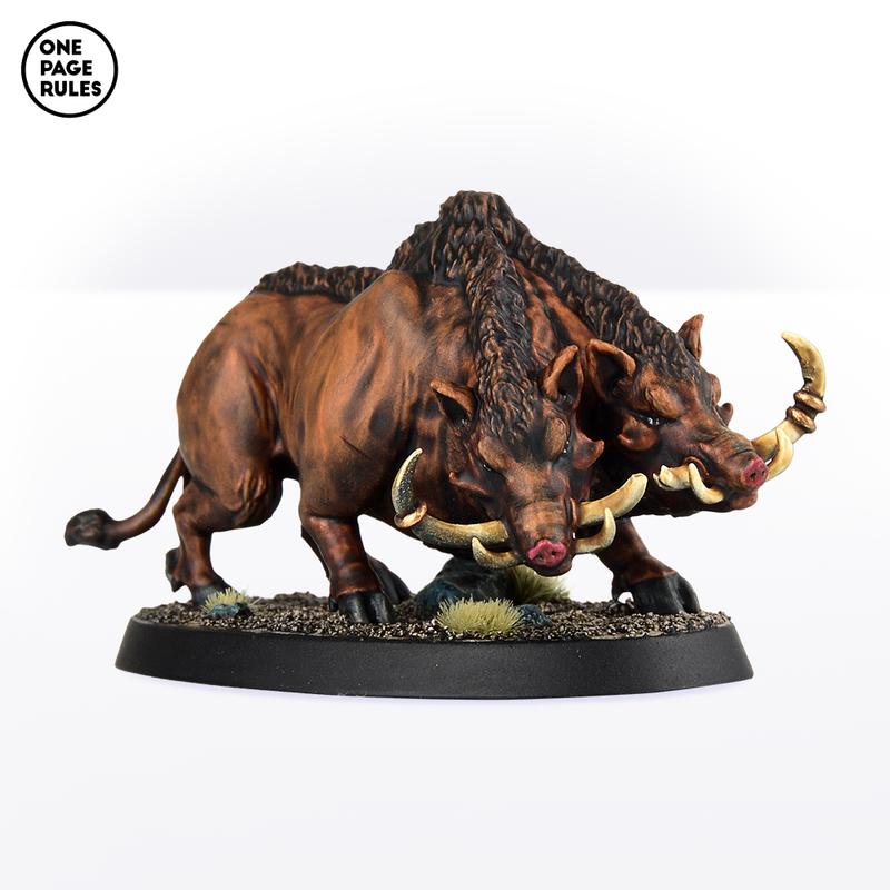 Beastmen Crazed Boars (3 Models) - Only-Games