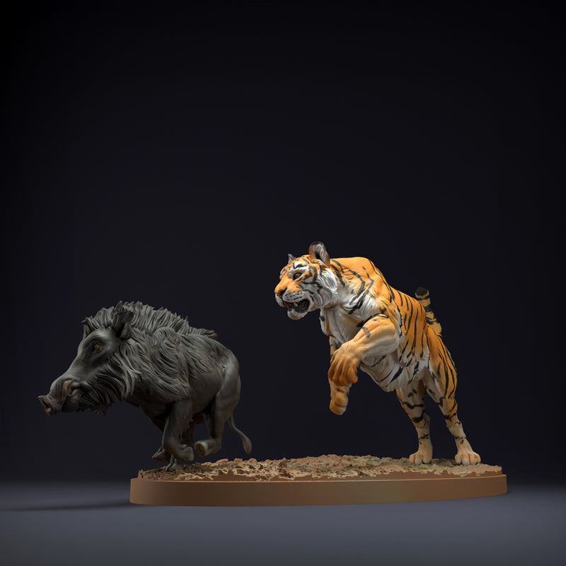 Bengal Tiger and Indian Boar Hunt - Only-Games