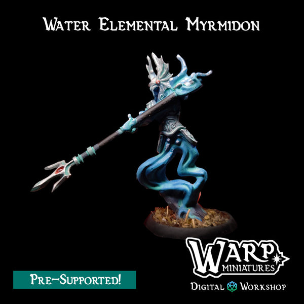 Water Elemental Myrmidon - Only-Games