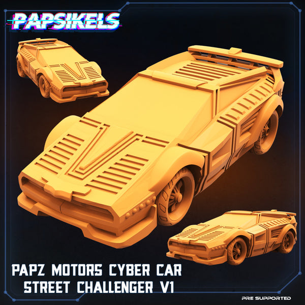 PAPZ MOTORS CYBERCAR - STREET CHALLENGER V1 - Only-Games