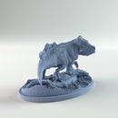 Leptoceratops turnning 1-35 scale dinosaur - Only-Games