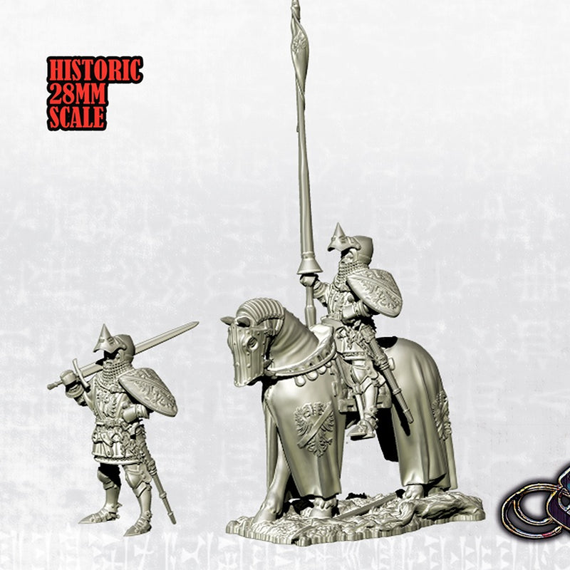 "Bertrand du Guesclin" Complete Set - 28mm (Historic Scale) - Only-Games