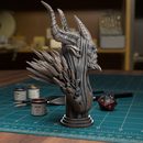 Medivh Bust  - TytanTroll Miniatures - DnD - Fantasy - Only-Games