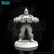 (0087) Male big guy cyberpunk with big arms - Only-Games
