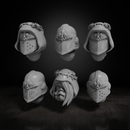 War Sisters Head Bits "Bloody Rose 2" Helmet Set x6 - Only-Games