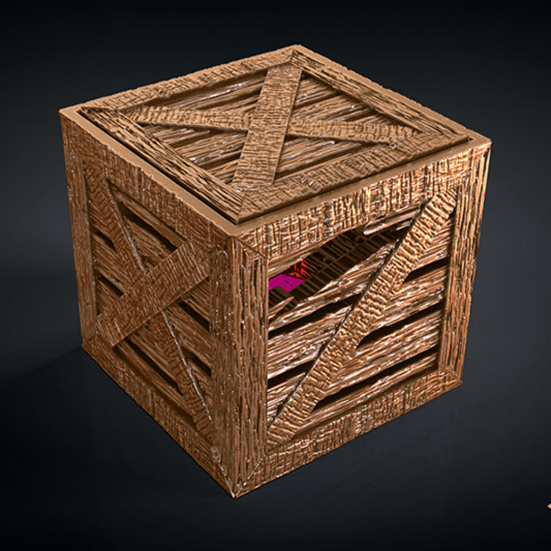 Wooden Crate Dice Jail - SUPPORT FREE! - Only-Games