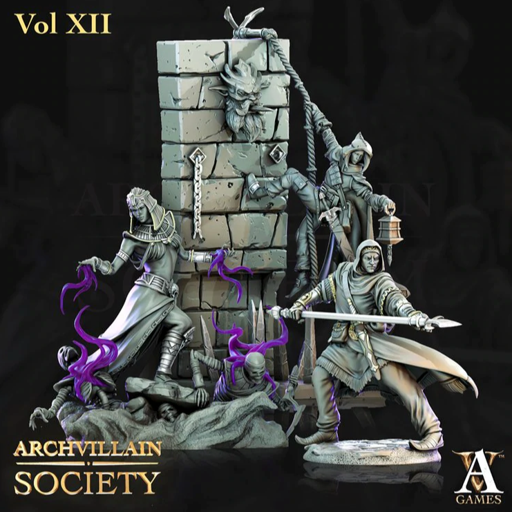 Archvillain Society Vol. XII Empire of Sands - Scales of Anubis Bundle - Only-Games