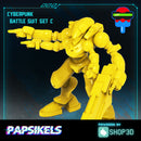 Cyberpunk Battle Suit Set C - Only-Games
