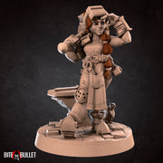Helen, the Blacksmith Halfling - Only-Games