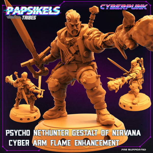 PSYCHO NETHUNTER GESTALT OF NIRVANA FLAME ARM CYBER ENHANCEMENT - Only-Games