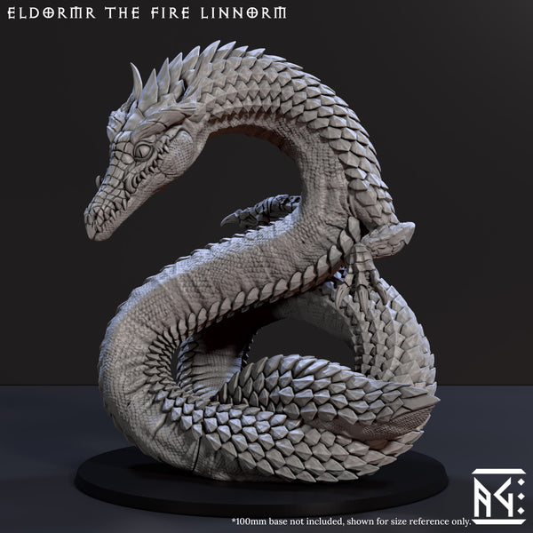 Eldormr The Fire Linnorm (Skutagaard Northmen Saga II) - Only-Games