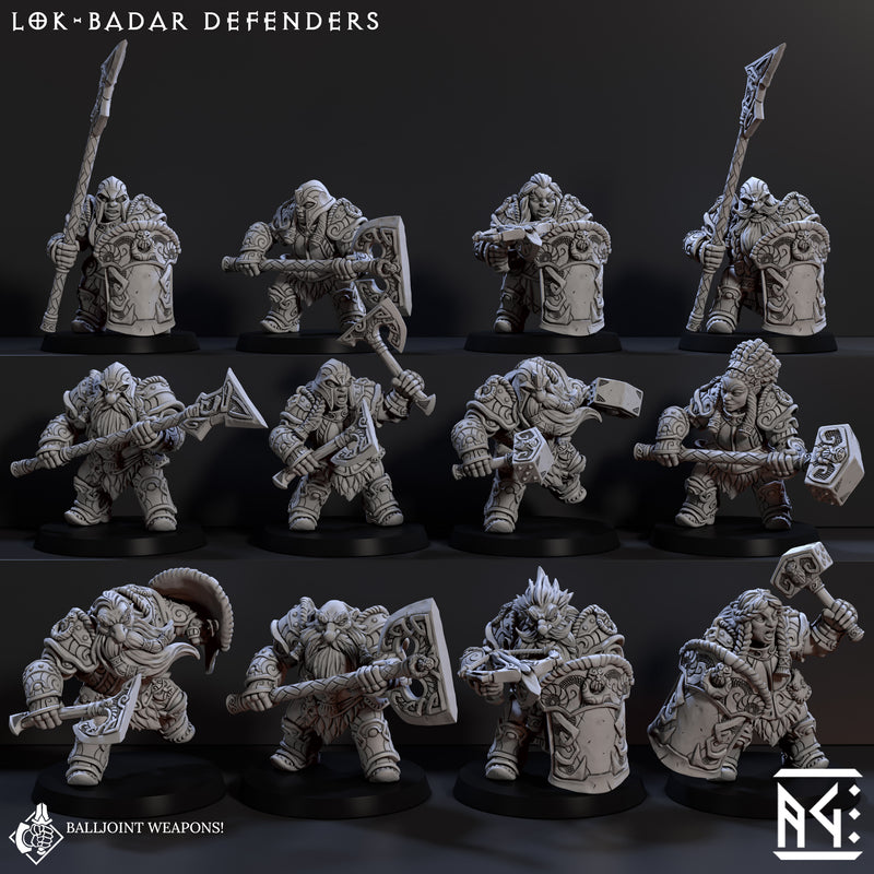 Lok-Badar Dwarven Defenders - Only-Games