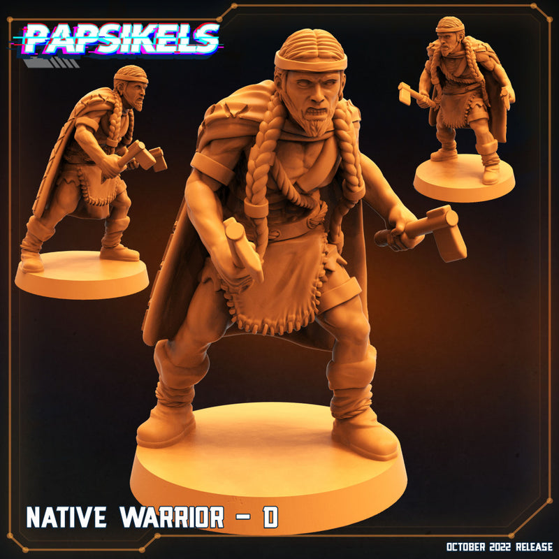 NATIVE WARRIORS - SET 1 - Only-Games
