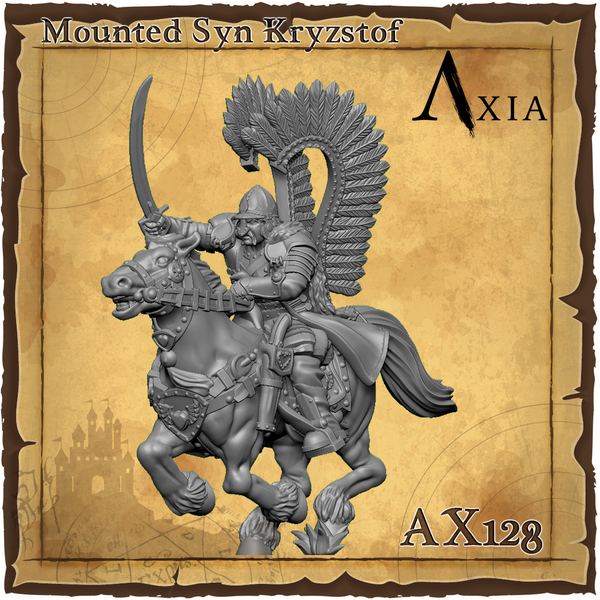 AX128 Winged Hussar 2 Amber Husaria - Only-Games