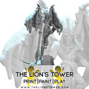 Infernal Legion - Spined devils (Set of 5 x 32mm scale presupported miniatures) - Only-Games