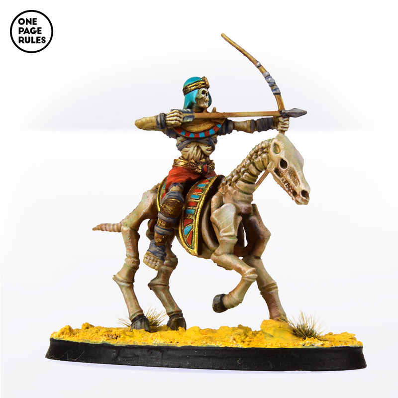 Mummified Skeleton Horse Archers (3 Models) - Only-Games