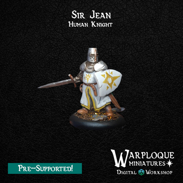 Sir Jean - Human Knight - Only-Games