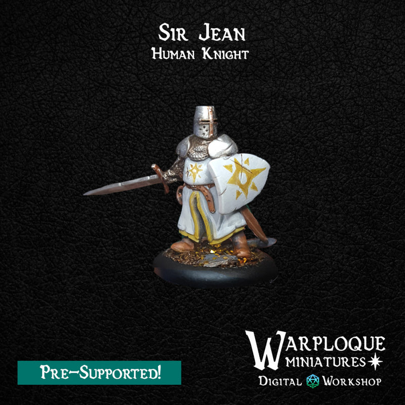 Sir Jean - Human Knight - Only-Games