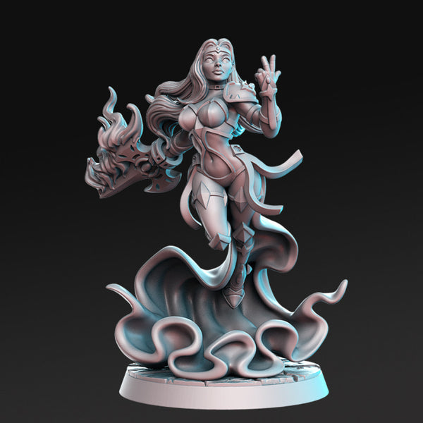 Levita - Female Arcane Wizard- 32mm - DnD - Only-Games